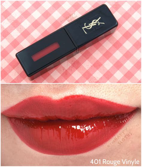 ysl vinyl cream lip stain 401 review|YSL lip stain 610.